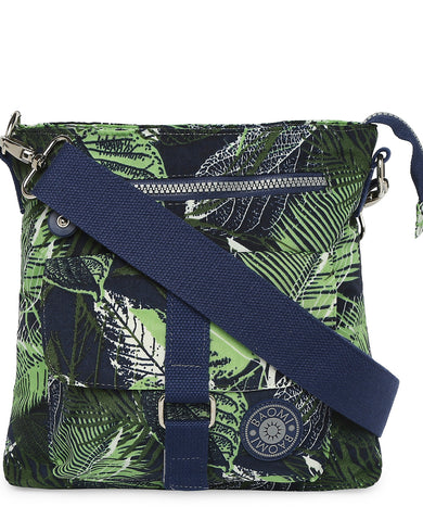 CRINKLE SHOULDER BAG Range Blue & Green Soft One Size Shoulder Bag