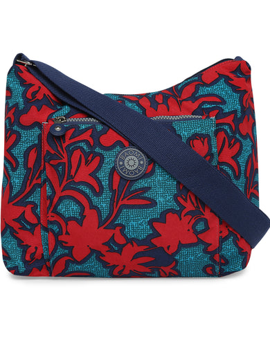 CRINKLE SHOULDER BAG Range Red & Green Soft One Size Shoulder Bag