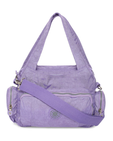 CRINKLE HANDBAG Range Light Purple Soft One Size Handbag
