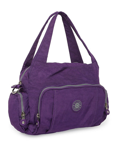 CRINKLE HANDBAG Range Purple Soft One Size Handbag