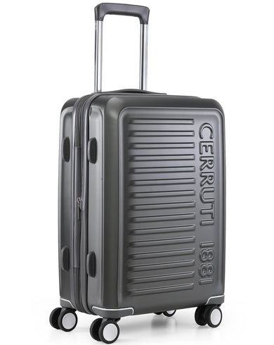 CHIC VOYAGER Range Dark Grey Hard Cabin Luggage