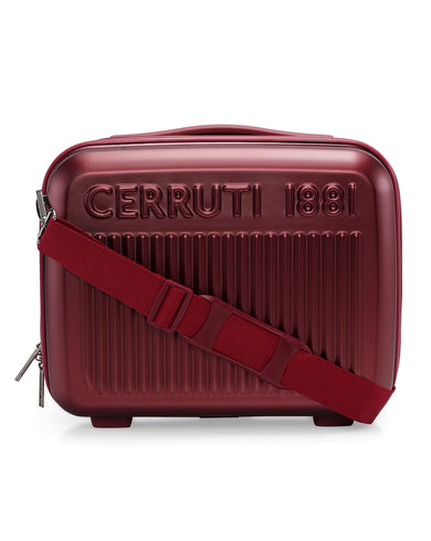 BELLEZIMA Range Burgundy Hard One Size Beauty Case