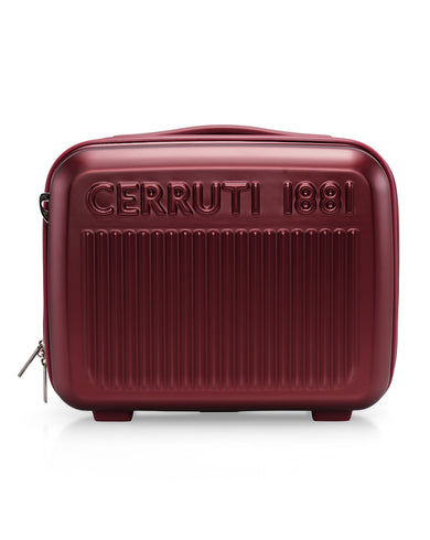 BELLEZIMA Range Burgundy Hard One Size Beauty Case