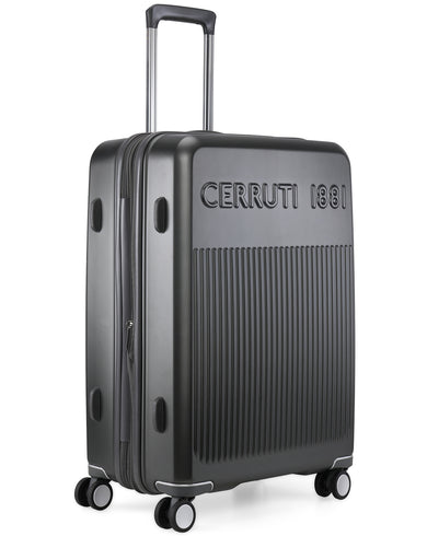 BELLEZIMA Range Dark Grey Hard Medium Luggage