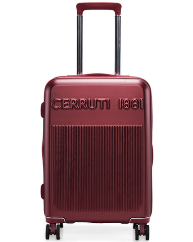 BELLEZIMA Range Burgundy Hard Cabin Luggage