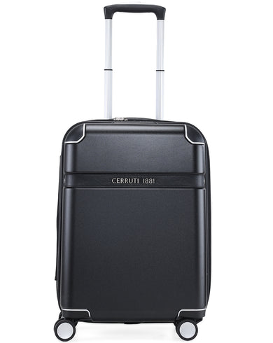 SPACE Range Black Hard Cabin Luggage