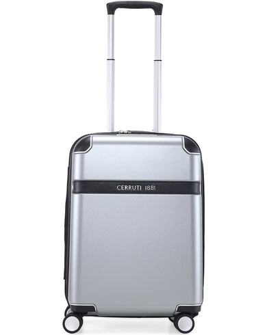 SPACE Range Silver Hard Cabin Luggage