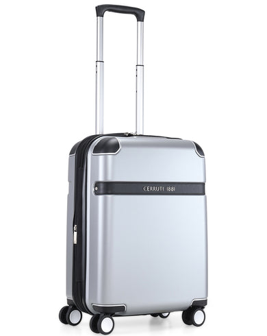 SPACE Range Silver Hard Cabin Luggage
