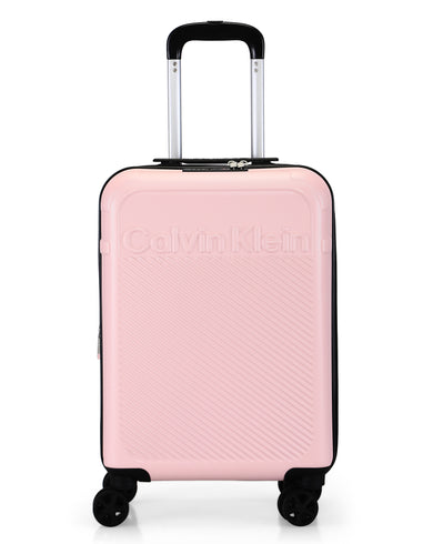 EXPRESSION Range Silver Pink Hard Cabin Luggage
