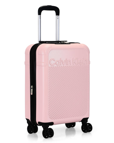 EXPRESSION Range Silver Pink Hard Cabin Luggage