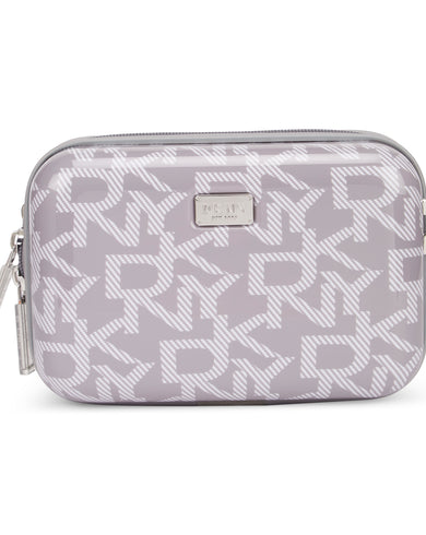 DECO SIGNATURE Range Lt.Charcoal & White Hard One Size Beauty Case