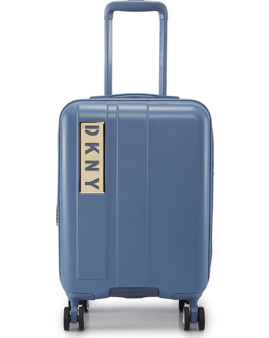 CITY BLOCK Range Ashley Blue & Gold Hard Cabin Luggage