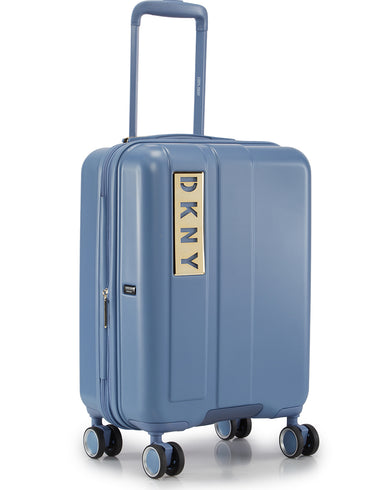 CITY BLOCK Range Ashley Blue & Gold Hard Cabin Luggage