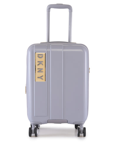 CITY BLOCK Range White Silver & Gold Hard Cabin Luggage