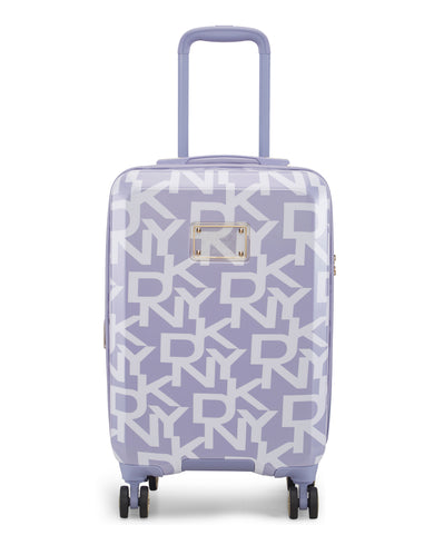 DECO SIGNATURE Range Purple Lace Hard Cabin Luggage