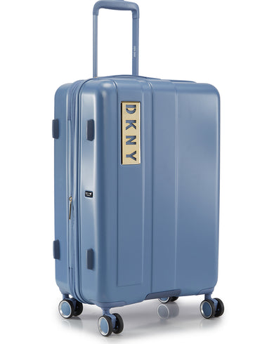 CITY BLOCK Range Ashley Blue & Gold Hard Medium Luggage