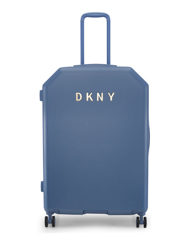 ALLURE Range Blue Suede Hard Large Luggage