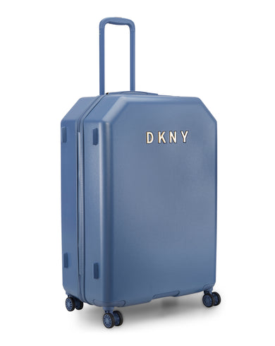 ALLURE Range Blue Suede Hard Large Luggage