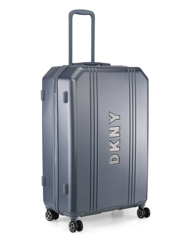 SHOW STOPPER Range Blue Suede Hard Large Luggage