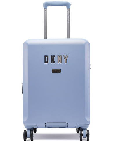 URBAN SAFARI Range Blue Suede Hard Cabin Luggage