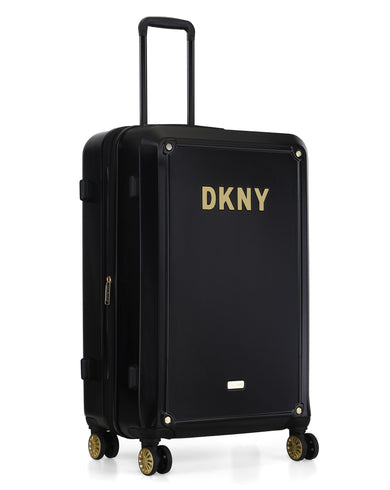 CLASSIC TOUCH Range Black Hard Large Luggage