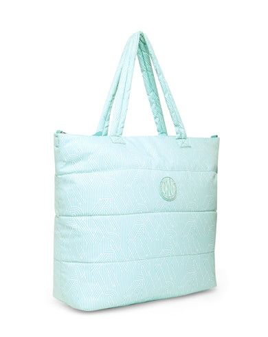 CROSSWALK Range Sea Foam Soft Tote Tote