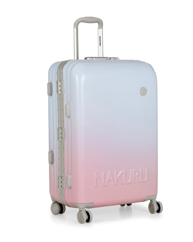SUNSET SPINNER Range BLUE PINK HARD LARGE LUGGAGE