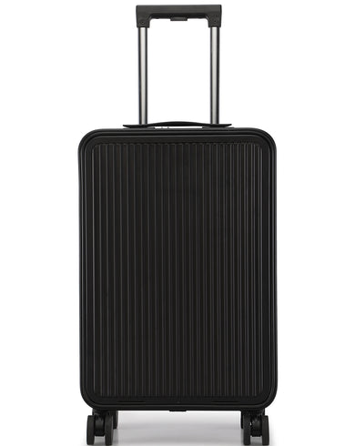 ALUMINIUM TROLLY Range Black Hard Cabin Luggage