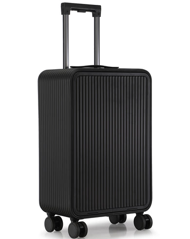 ALUMINIUM TROLLY Range Black Hard Cabin Luggage