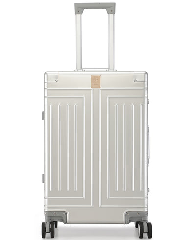 ALUMINIUM TROLLY Range Silver Hard Medium Luggage