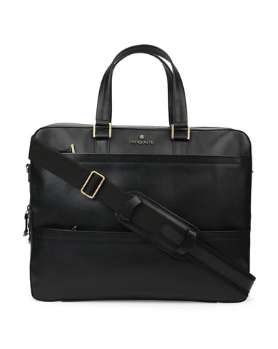 PERRY Range Black Soft One Size Briefcase