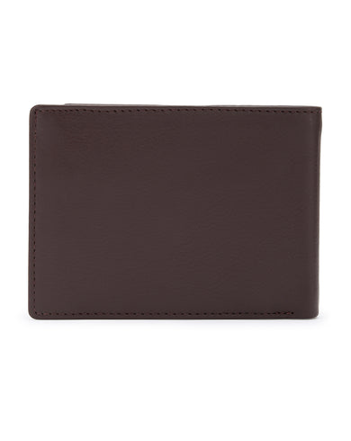COIN POSHPOCKET SLIM Range Dark Brown Soft One Size Men's Wallet