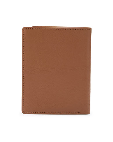 EURO BI-FOLD Range Brown Soft One Size Men's Wallet