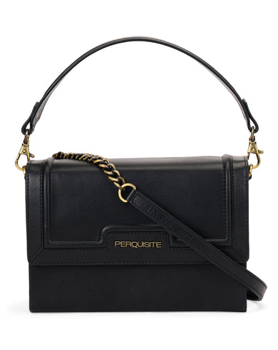 RAINA Range Black Soft One Size Shoulder Bag