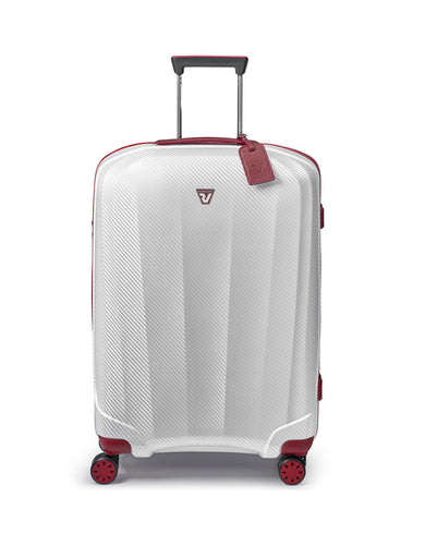 WE ARE GLAM Range Rosso & Bianco Hard Large Luggage