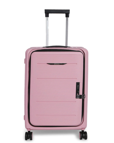 PASTEL DREAMS Range Rose Pink Hard Cabin Luggage