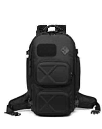 TERRA VIRTUOSA Range Black  Soft One Size Backpack