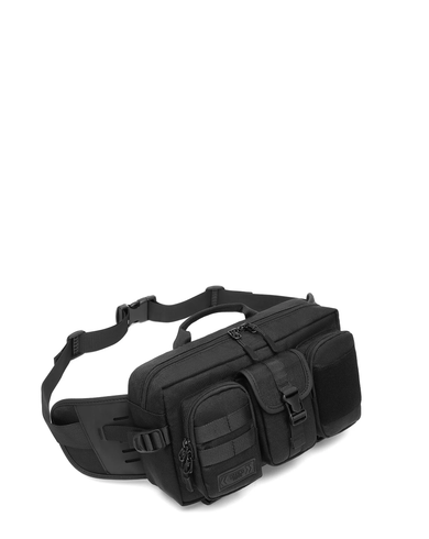 XPLORE Range Black Soft One Size Waist Bag