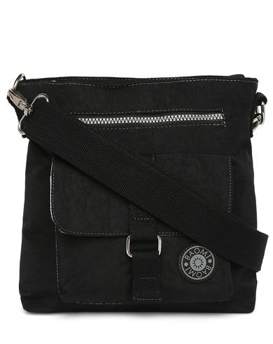 CRINKLE SHOULDER BAG Range Black Soft One Size Shoulder Bag