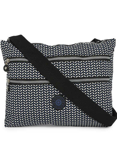 CRINKLE SHOULDER BAG Range Black & White Soft One Size Shoulder Bag