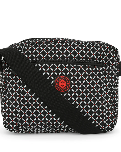 CRINKLE SHOULDER BAG Range Black & Grey Soft One Size Shoulder Bag