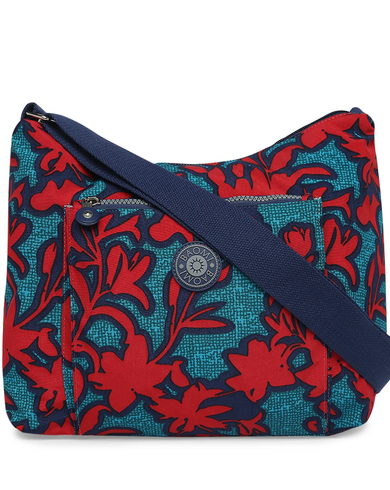 CRINKLE SHOULDER BAG Range Red & Green Soft One Size Shoulder Bag